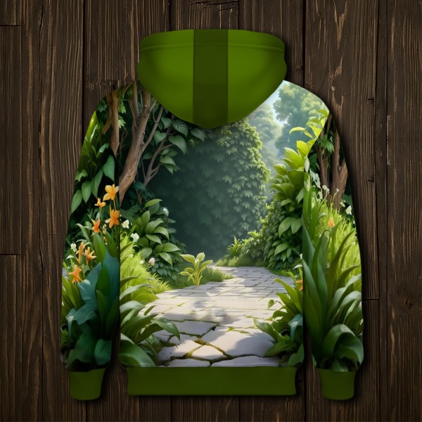 Детский худи для девочки Зайчик