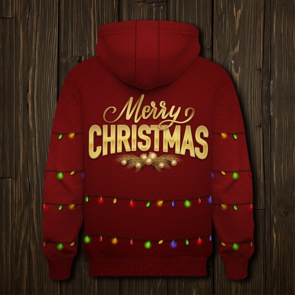 Детский худи для девочки Рождество