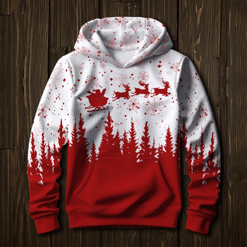 Дитячий худі для хлопчика Зимова казка