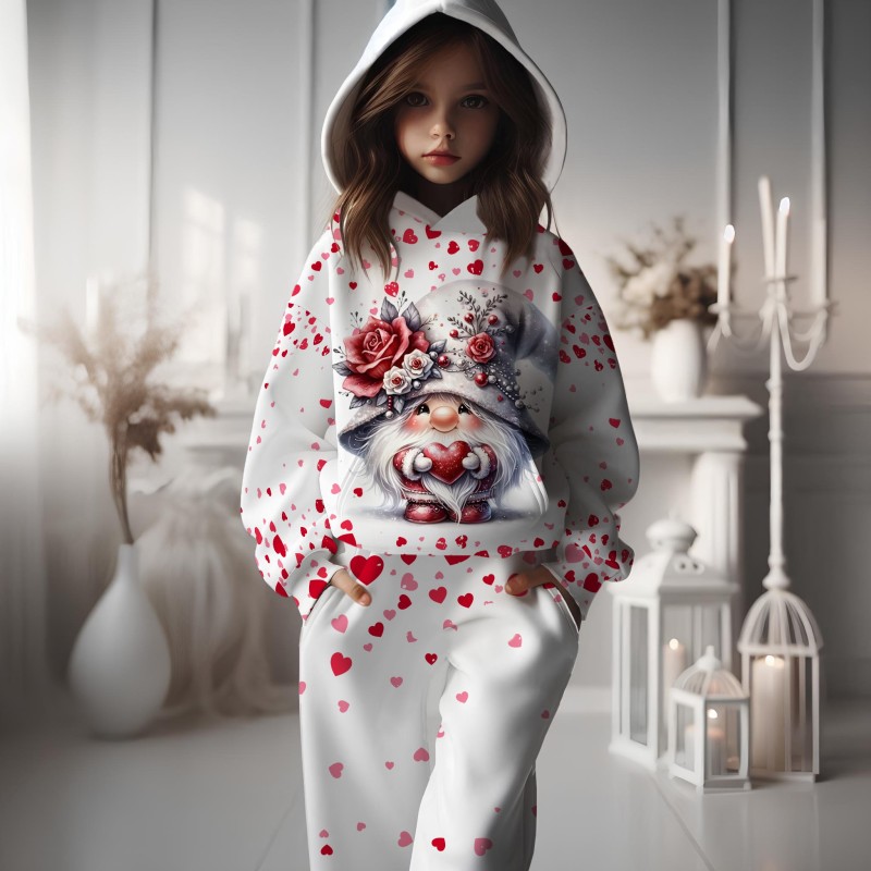 Детский костюм для девочки Гном размер 158 (трехнитка)