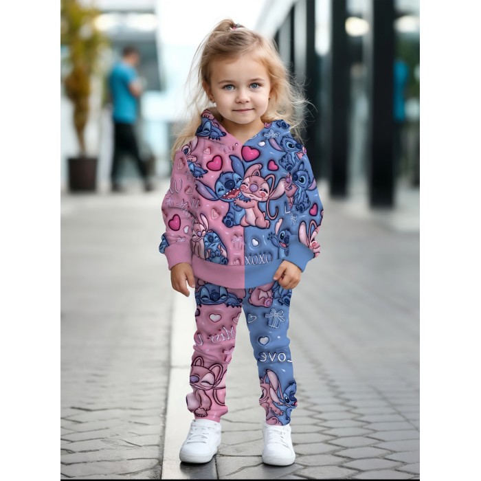 Детский костюм для девочки Стич и Ангел