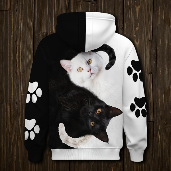 Детский костюм для девочки Инь-Янь белый