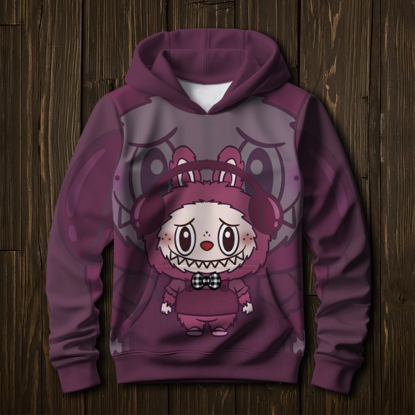 Детский костюм для мальчика Labubu (Лабубу) розовый