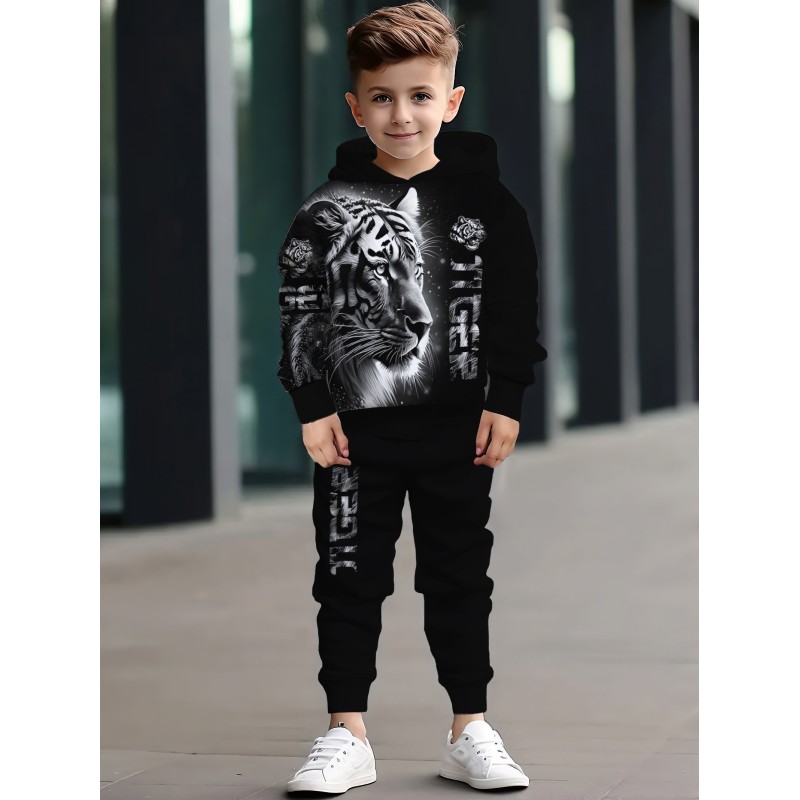 Детский костюм для мальчика Тигр
