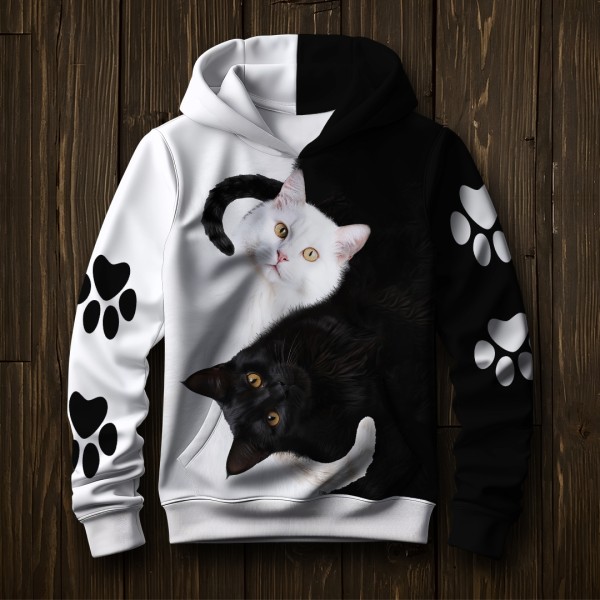 Детский костюм для мальчика Инь-Янь черный