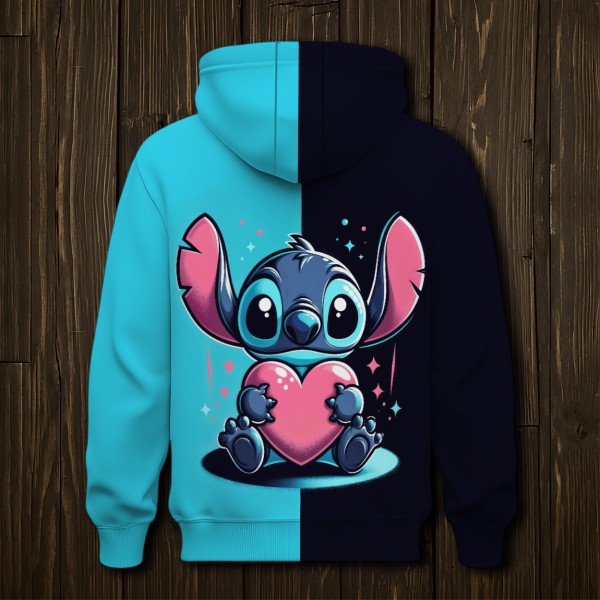 Женский худи Стич