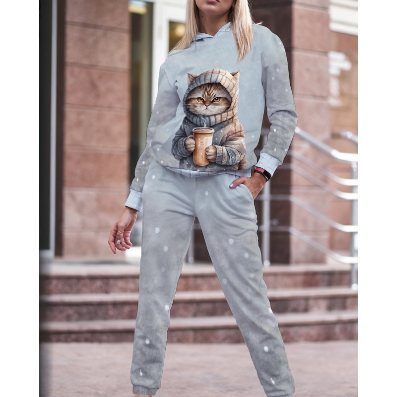 Женский костюм Кот с кофе