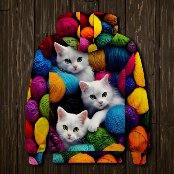 Женский костюм Котики клубочки