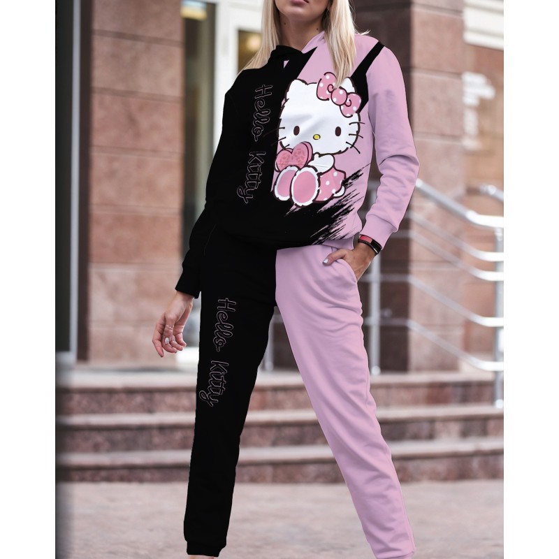 Жіночий костюм Hello Kitty розмір S (трьохнитка)