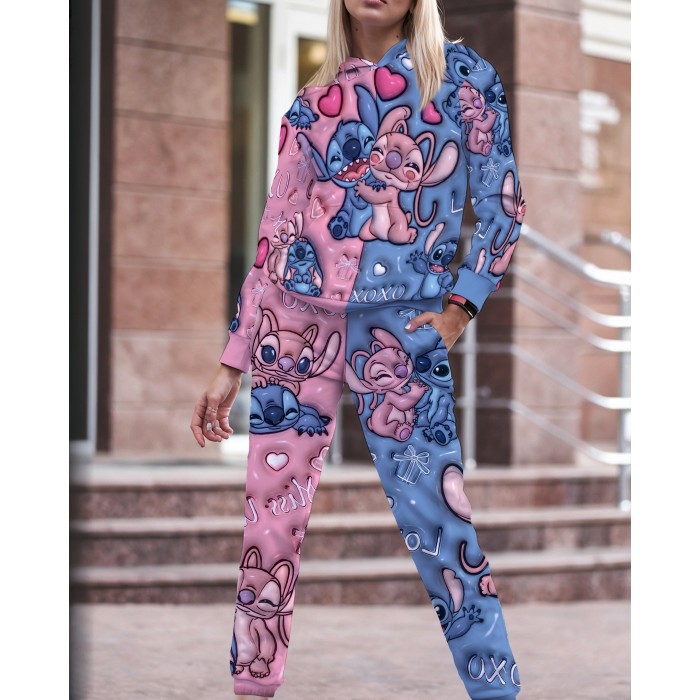 Женский костюм Стич и Ангел