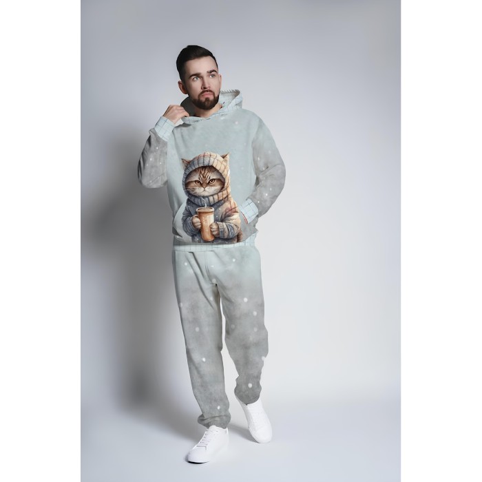 Мужской костюм Кот с кофе