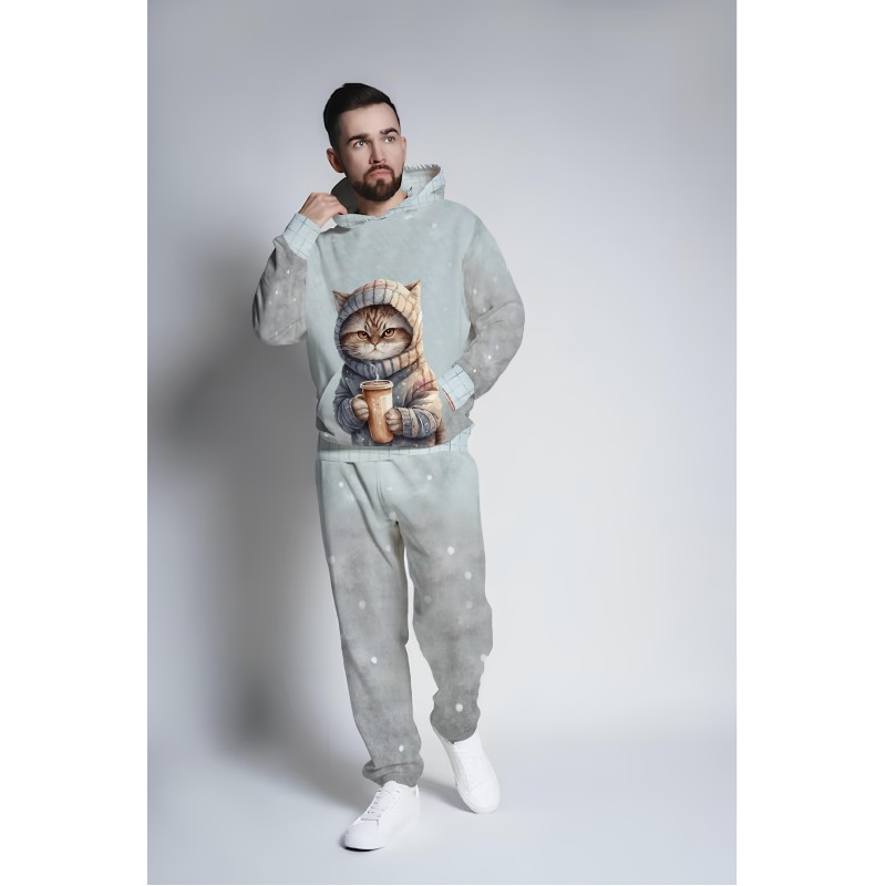 Чоловічий костюм Кіт з кавою